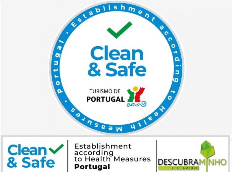 Descubra Minho is a Clean & Safe certified tour operator 